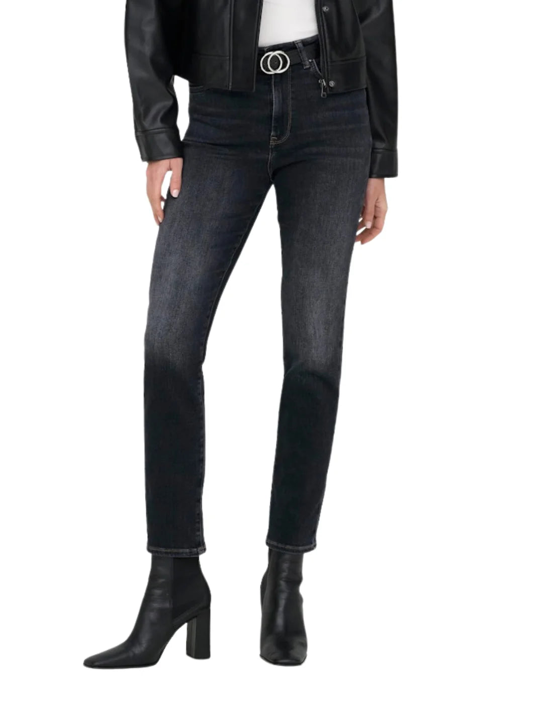 Vaqueros ONLY Emily CRO304 Negro | Bicos de Fío