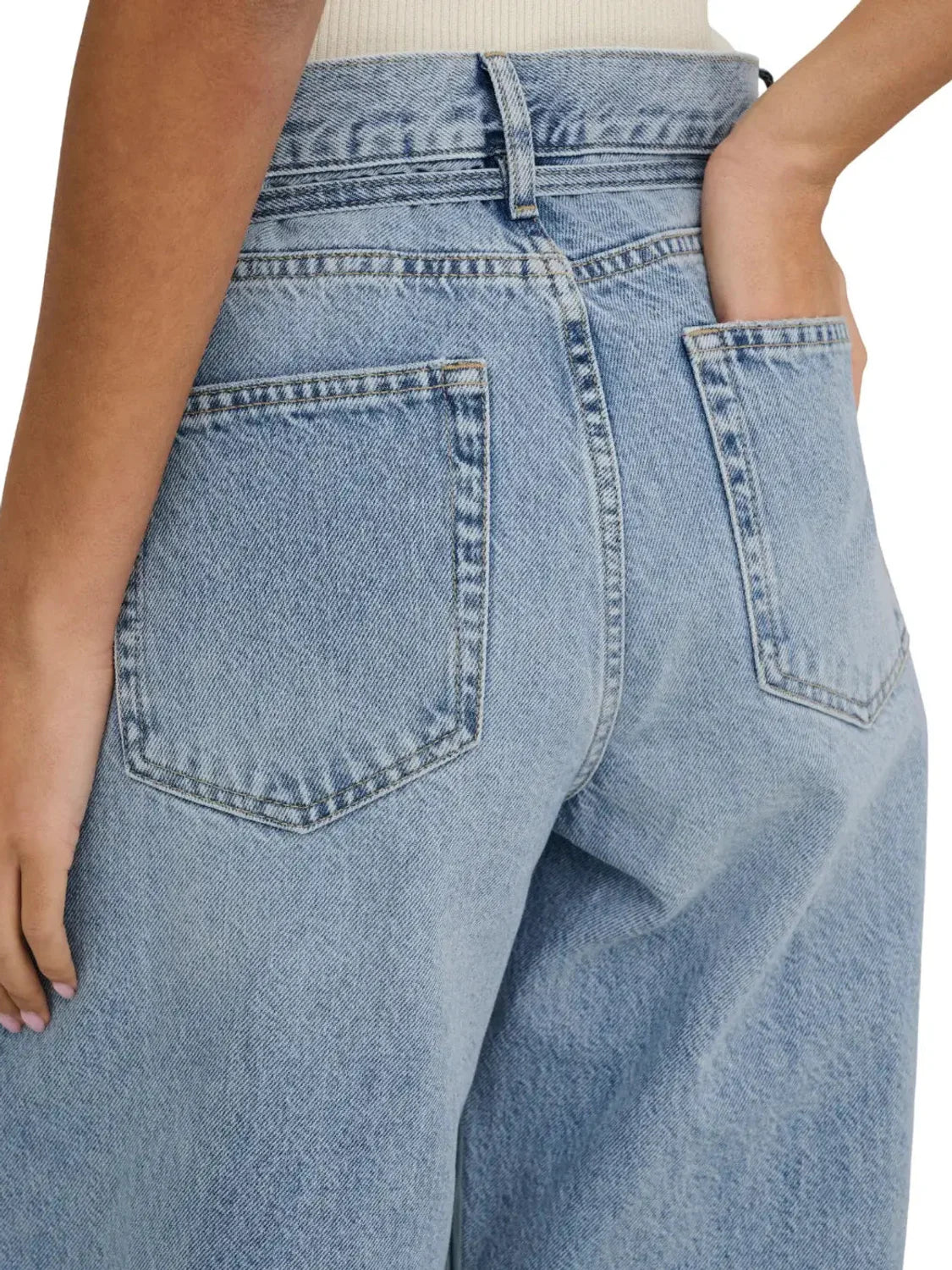 Vaqueros Straight ONLY Gianna DOT450 Azul | Bicos de Fío