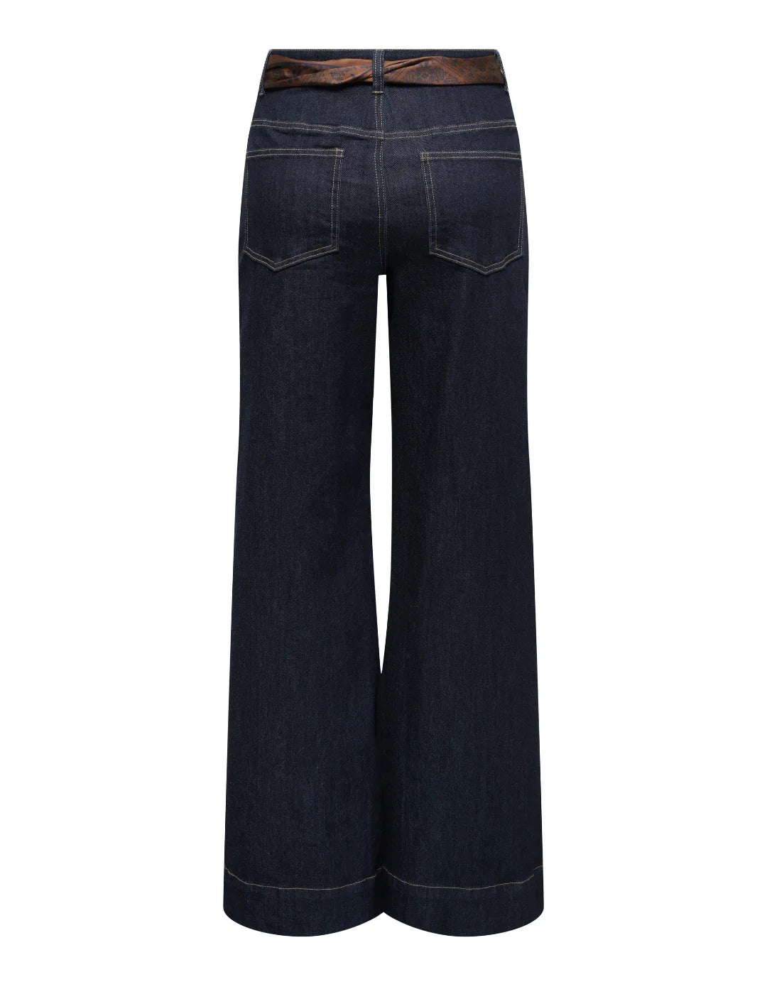 Vaqueros Anchos ONLY Madison Blush GUA12 Azul Oscuro | Bicos de Fío