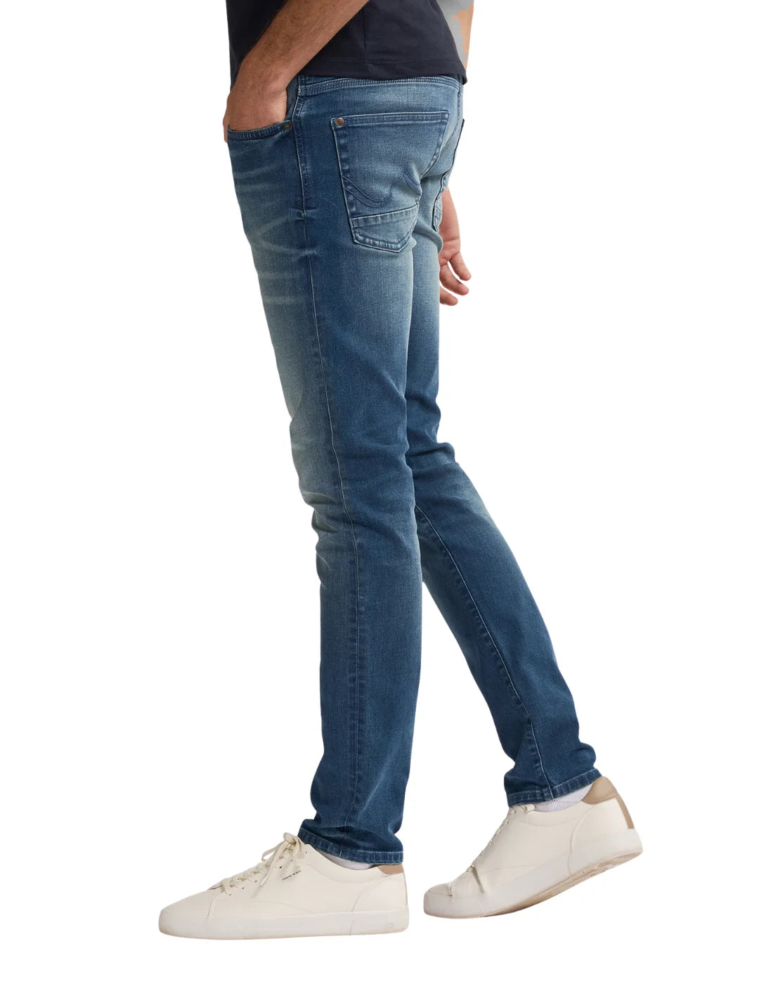 Vaqueros Petrol Industries Seaham VTG Medium Indigo | Bicos de Fío