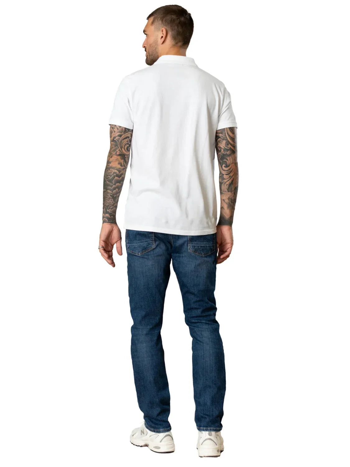 Vaqueros Petrol Industries Starling Worn Blue | Bicos de Fío