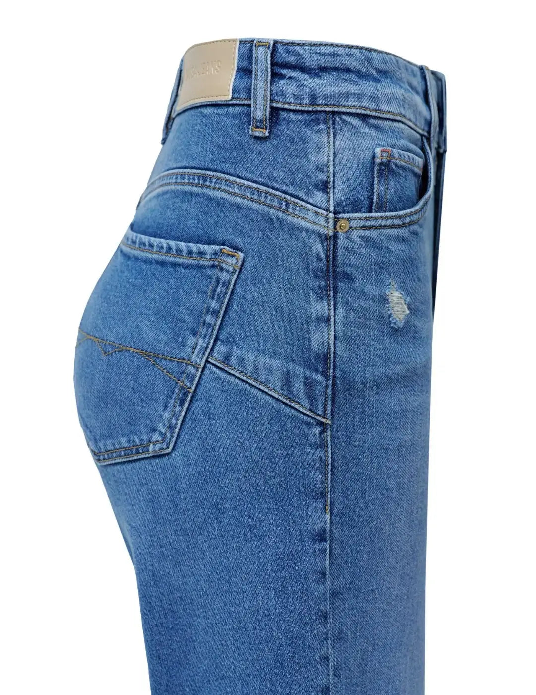 Vaqueros Salsa Jeans Faith Crafted Azul | Bicos de Fío