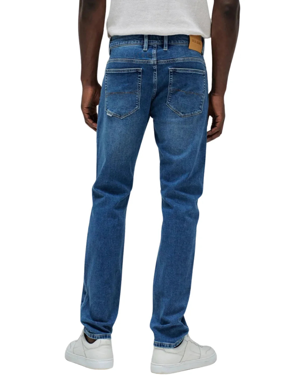 Vaqueros Slim S-Activ Salsa Jeans Azul Medium Light | Bicos de Fío