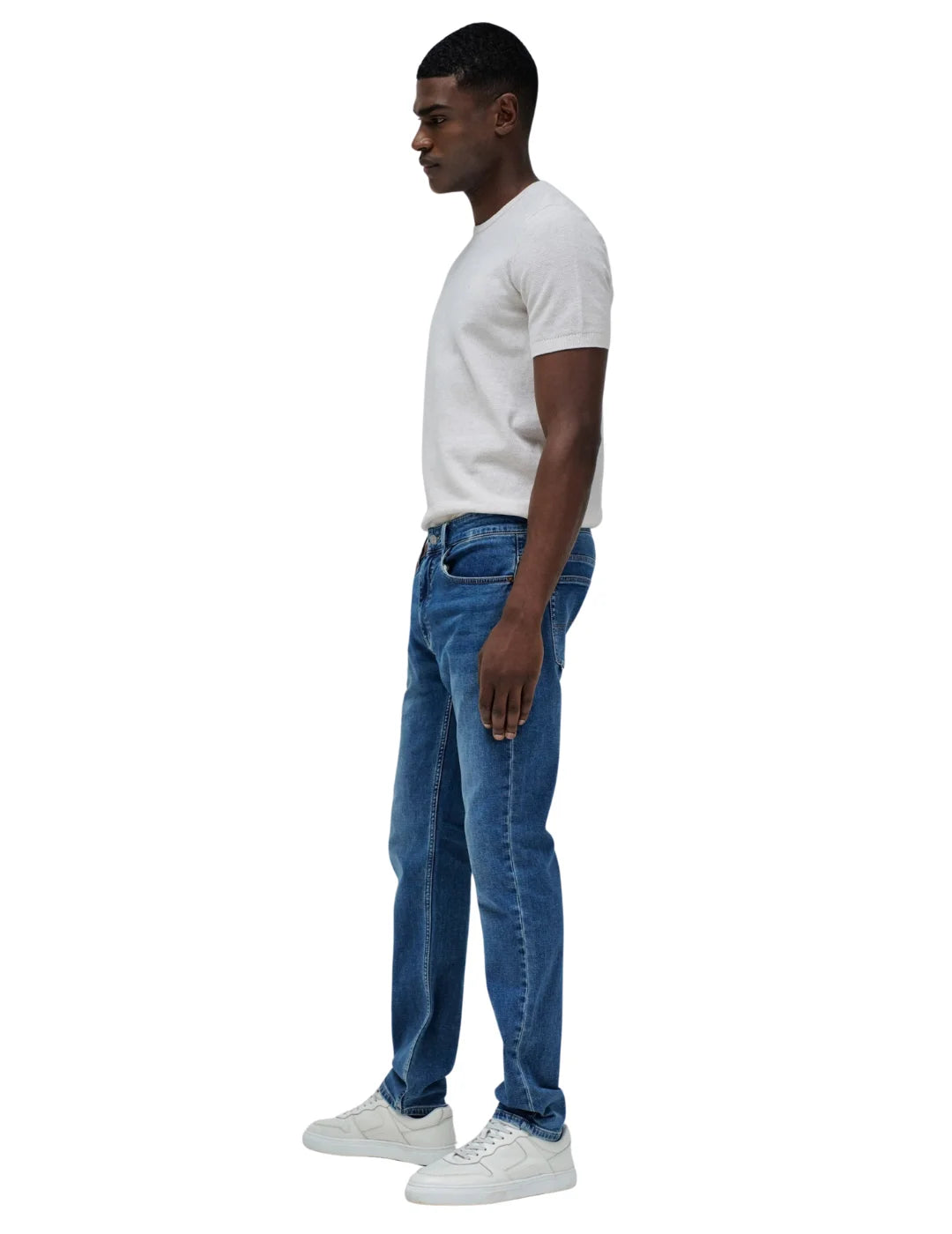Vaqueros Slim S-Activ Salsa Jeans Azul Medium Light | Bicos de Fío