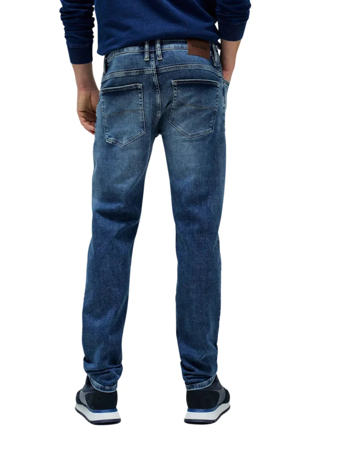 Vaqueros Regular Salsa Jeans S-Activ Azul Oscuro | Bicos de Fío