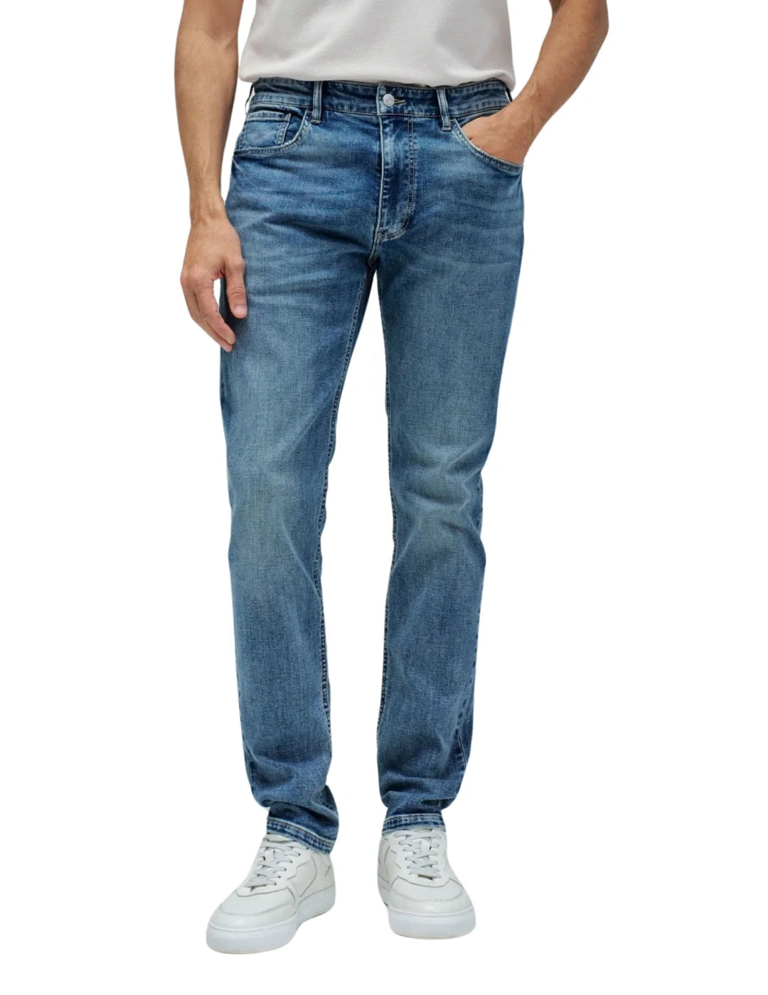 Vaqueros Slim Salsa Jeans S-Activ Azul | Bicos de Fío