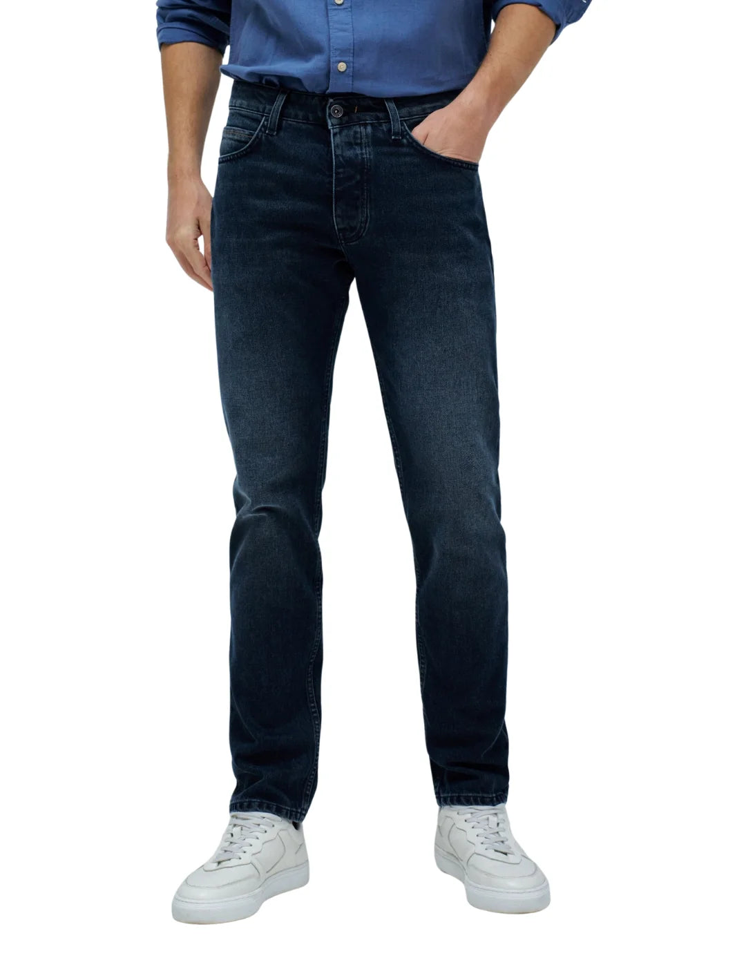 Vaqueros Regular Salsa Jeans S-Repel Azul Greencast | Bicos de Fío