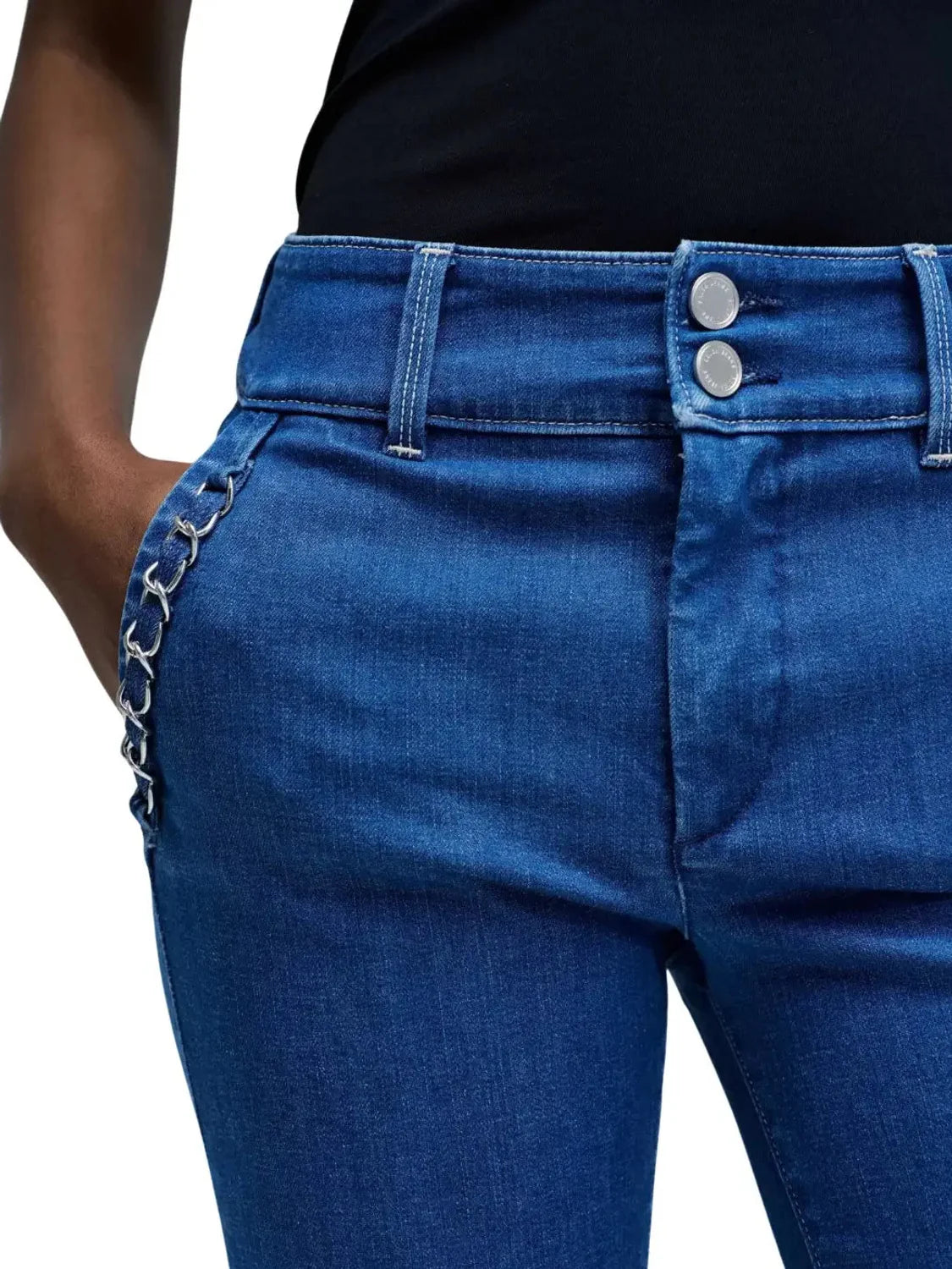 Vaqueros Secret Chino Push In Salsa Jeans Azul | Bicos de Fío