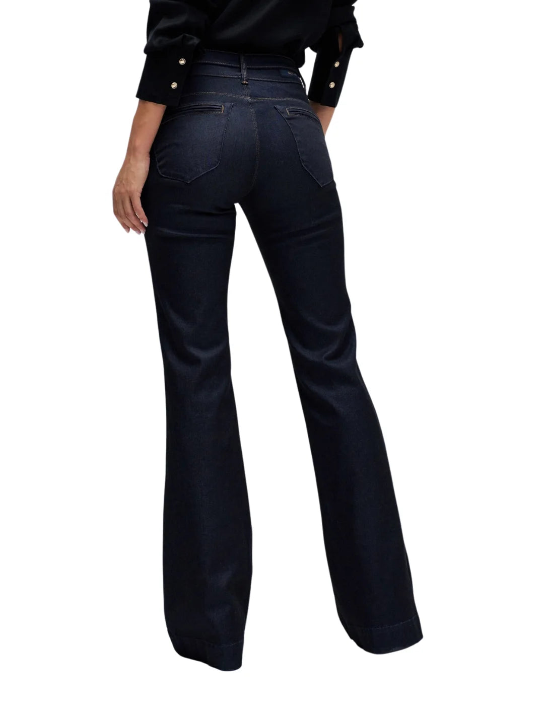 Vaqueros Secret Chino Flare Salsa Jeans Belt Azul | Bicos de Fío