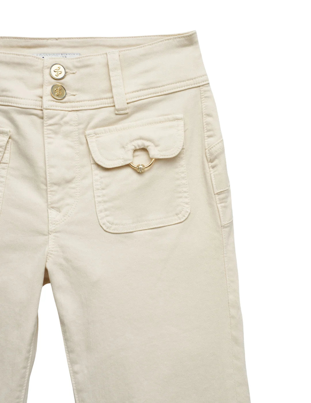 Vaqueros Secret Push In Bootcut Salsa Jeans Beige | Bicos de Fío