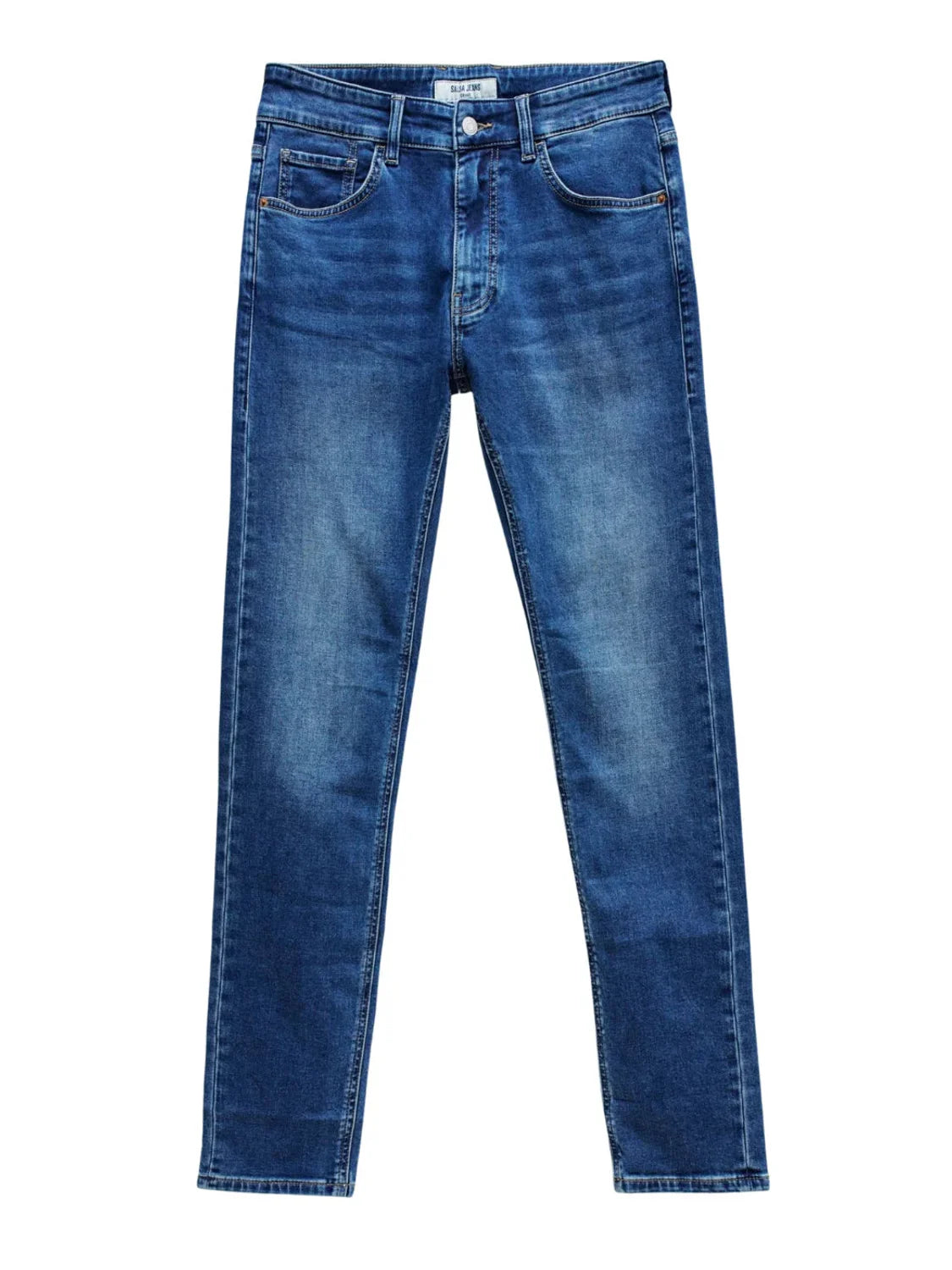 Vaqueros Skinny Salsa Jeans S-Activ Azul Oscuro | Bicos de Fío