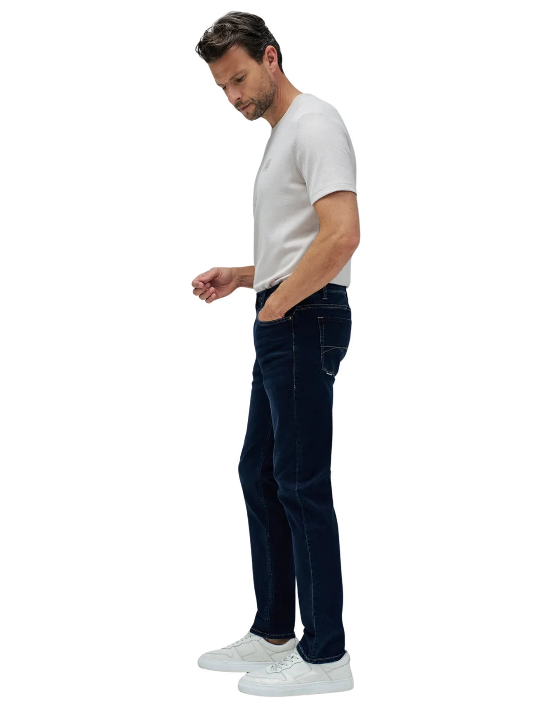 Vaqueros Slim Fit Salsa Jeans S-Activ Azul Oscuro | Bicos de Fío