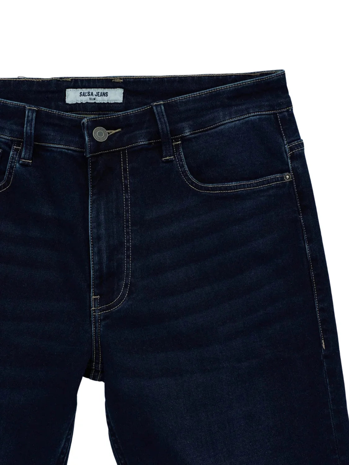 Vaqueros Slim Fit Salsa Jeans S-Activ Azul Oscuro | Bicos de Fío