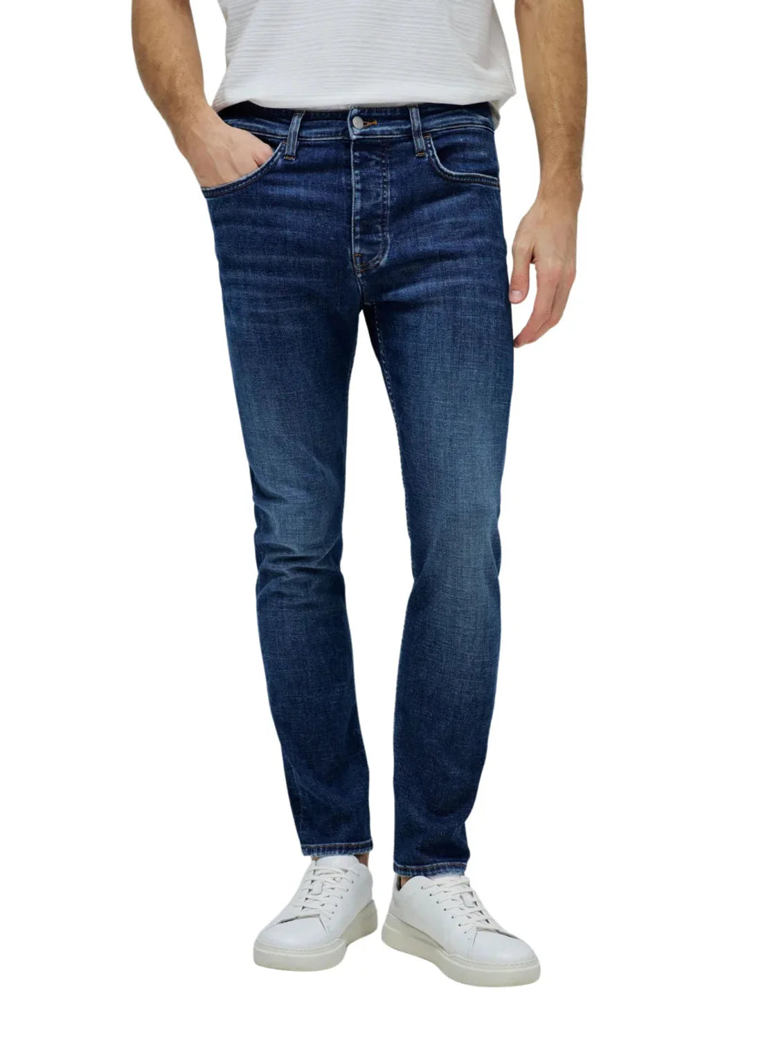 Vaqueros Slim Salsa Jeans Azul | Bicos de Fío
