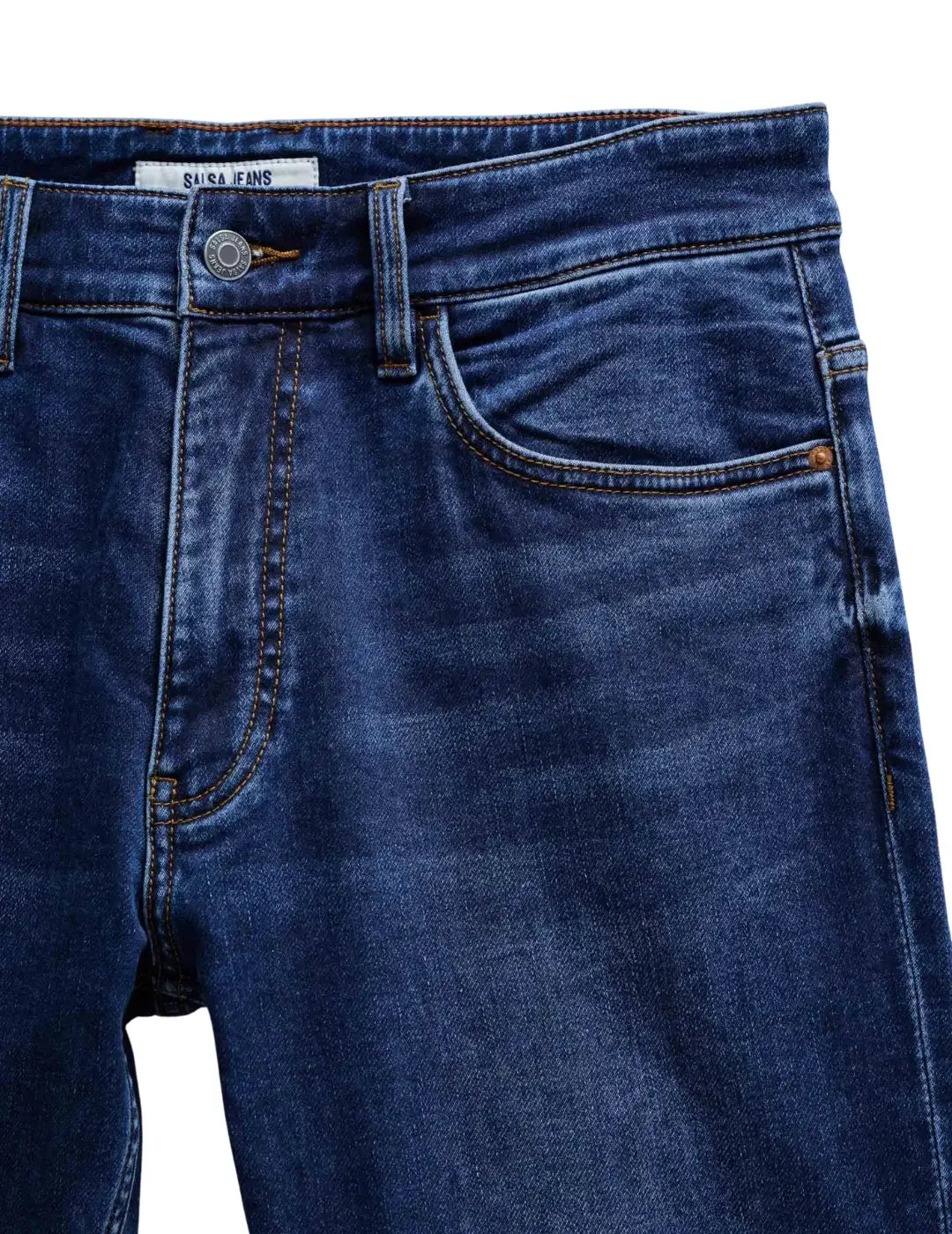 Vaqueros Slim Fit Salsa Jeans S-Activ Medium Wash | Bicos de Fío