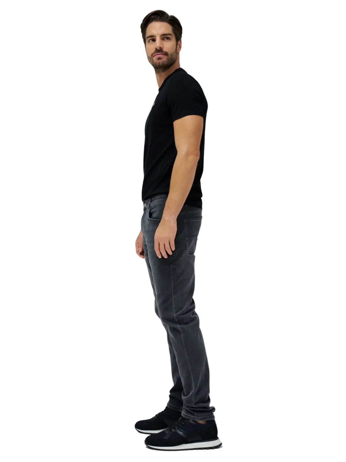 Vaqueros Slim S-Activ Salsa Jeans Gris | Bicos de Fío