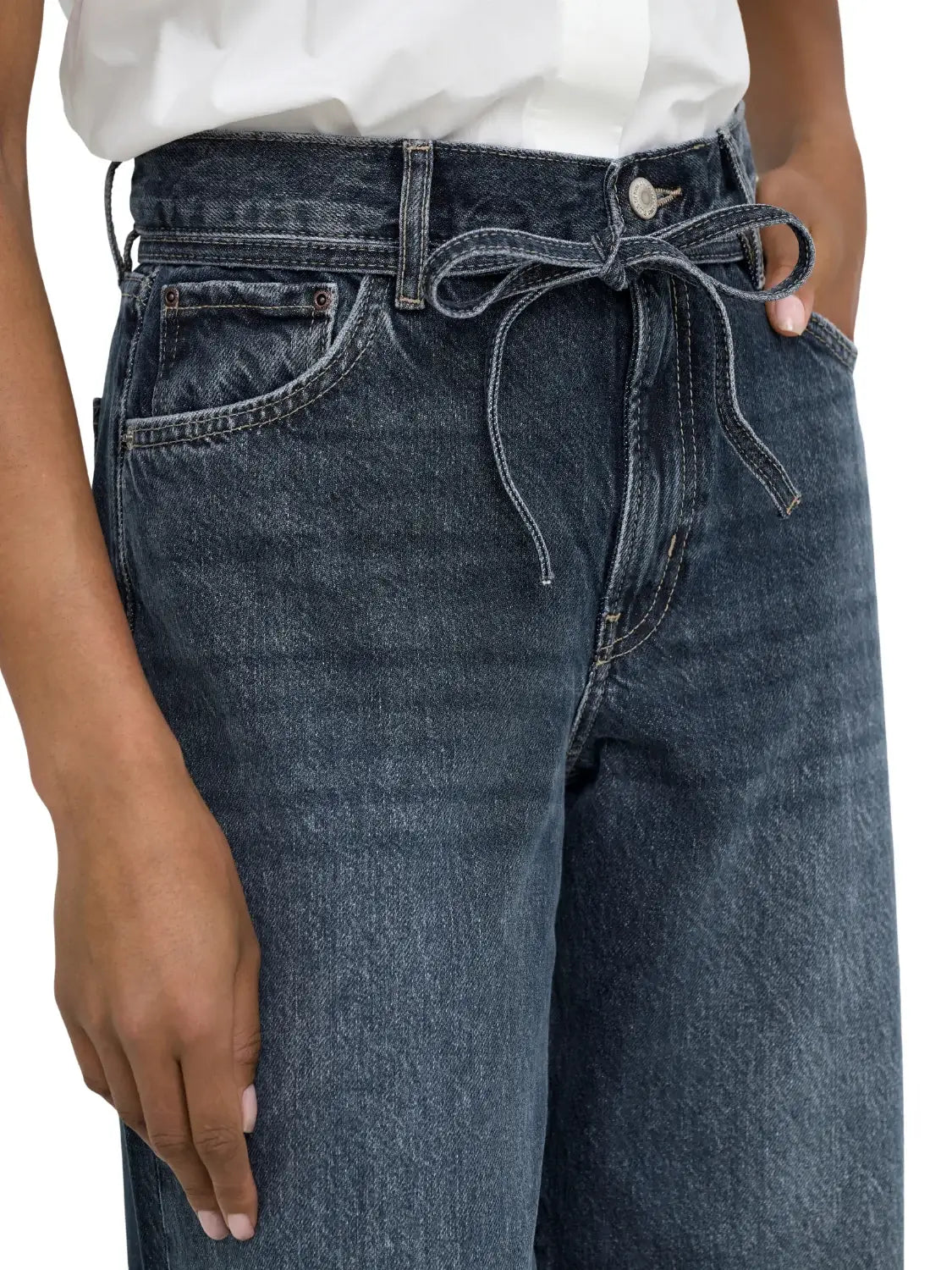 Vaqueros Straight ONLY Gianna DOT003 Blue Grey | Bicos de Fío