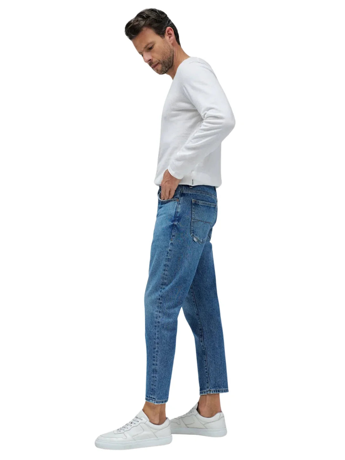 Vaqueros Tappered Slim Salsa Jeans Azul | Bicos de Fío