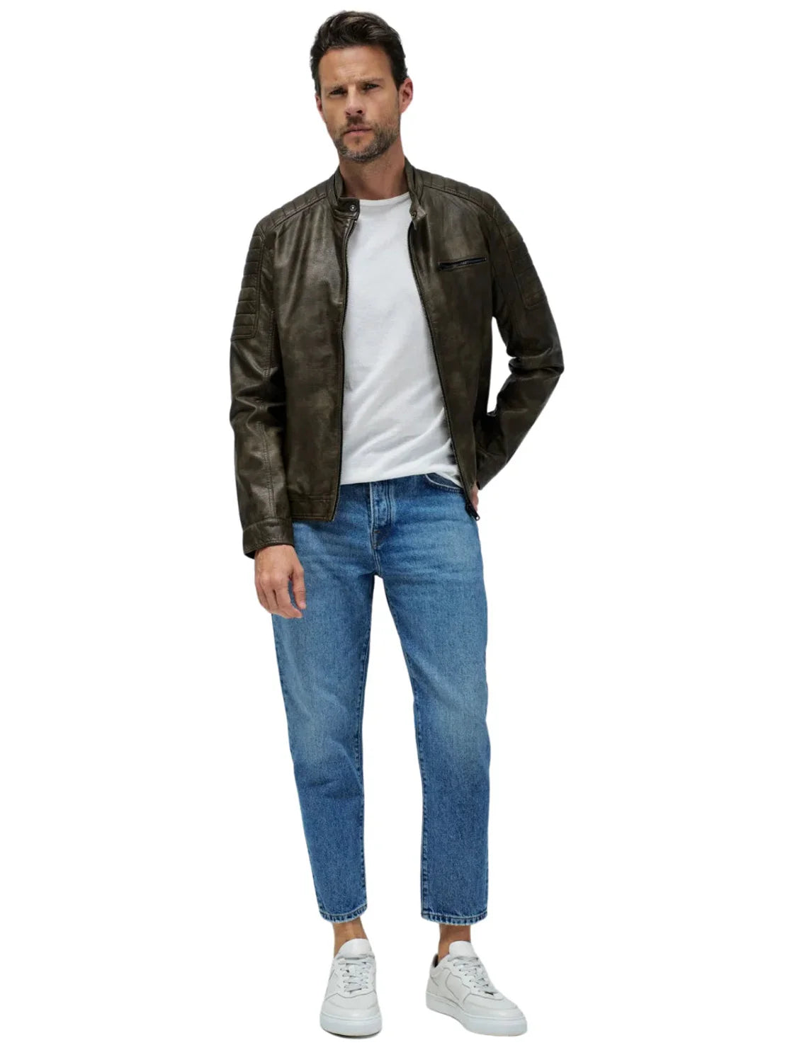 Vaqueros Tappered Slim Salsa Jeans Azul | Bicos de Fío
