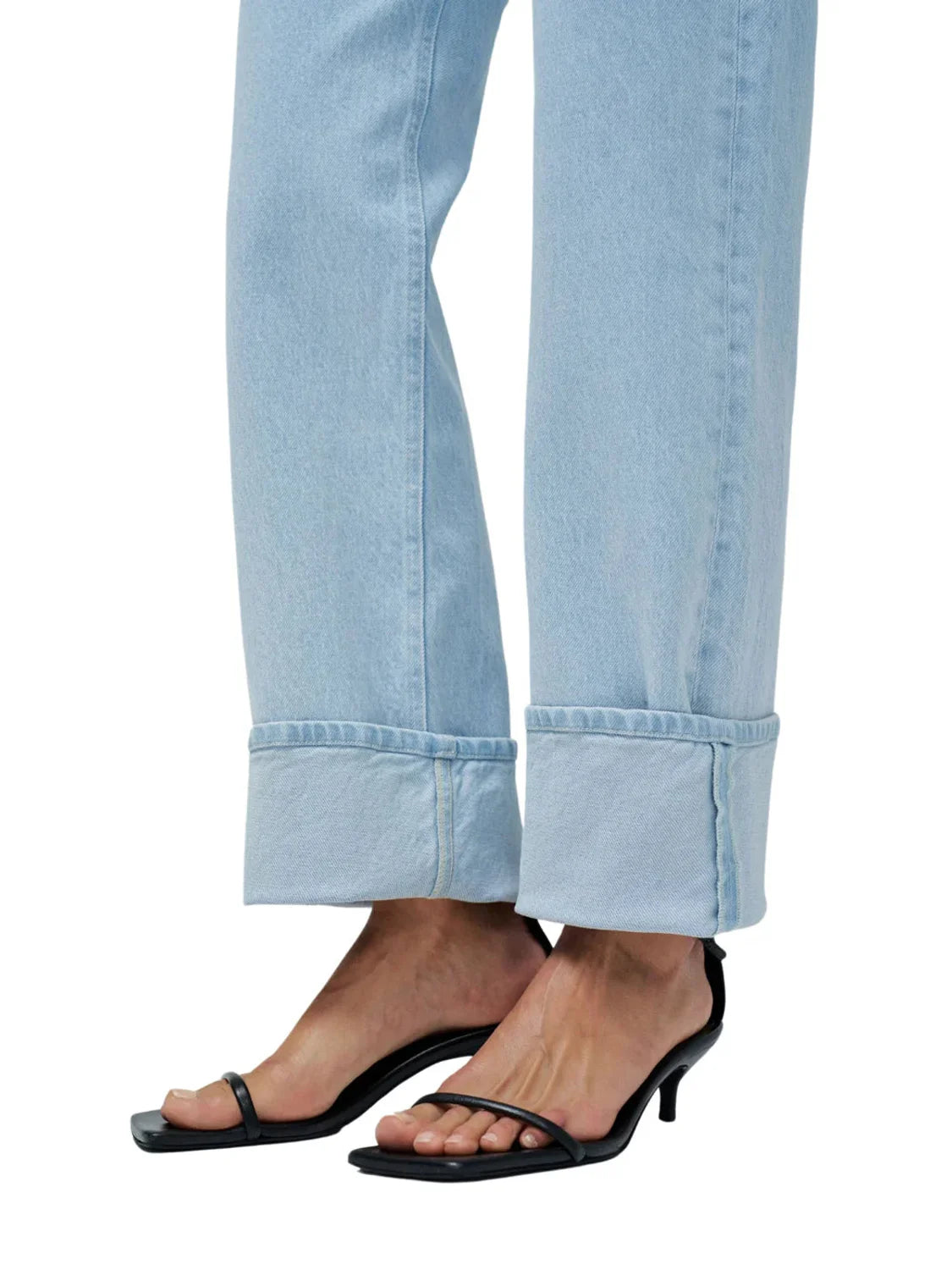 Vaqueros Salsa Jeans True Straight Azul Claro | Bicos de Fío