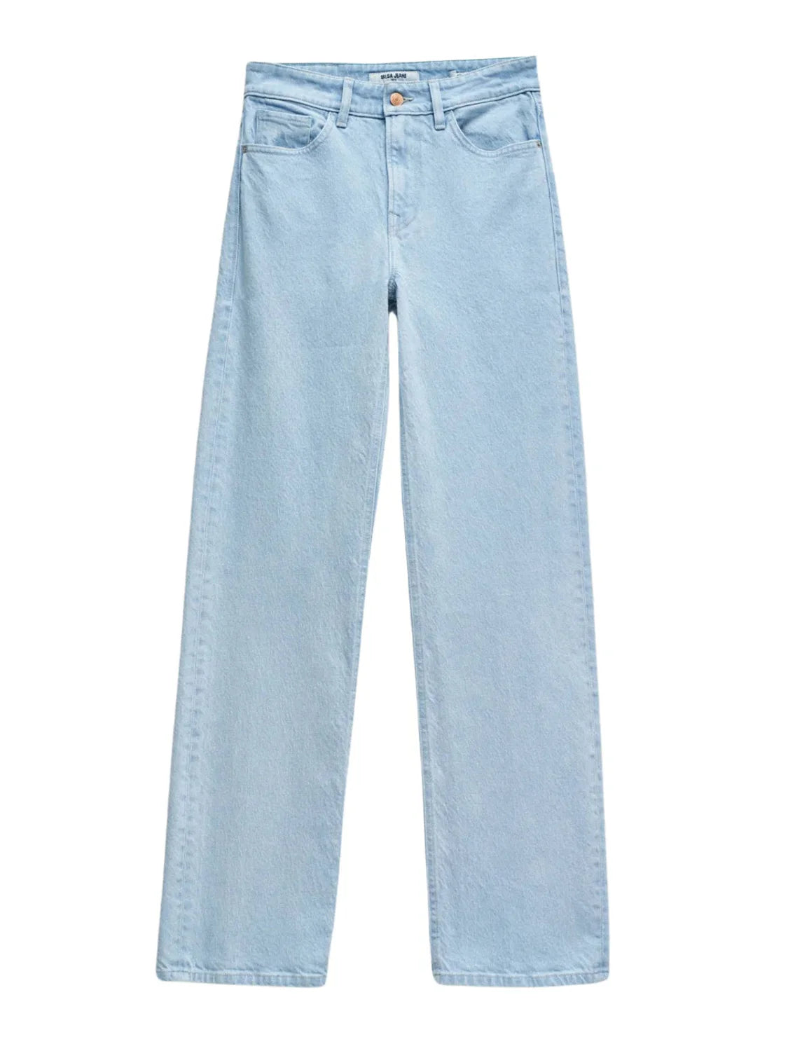 Vaqueros Salsa Jeans True Straight Azul Claro | Bicos de Fío