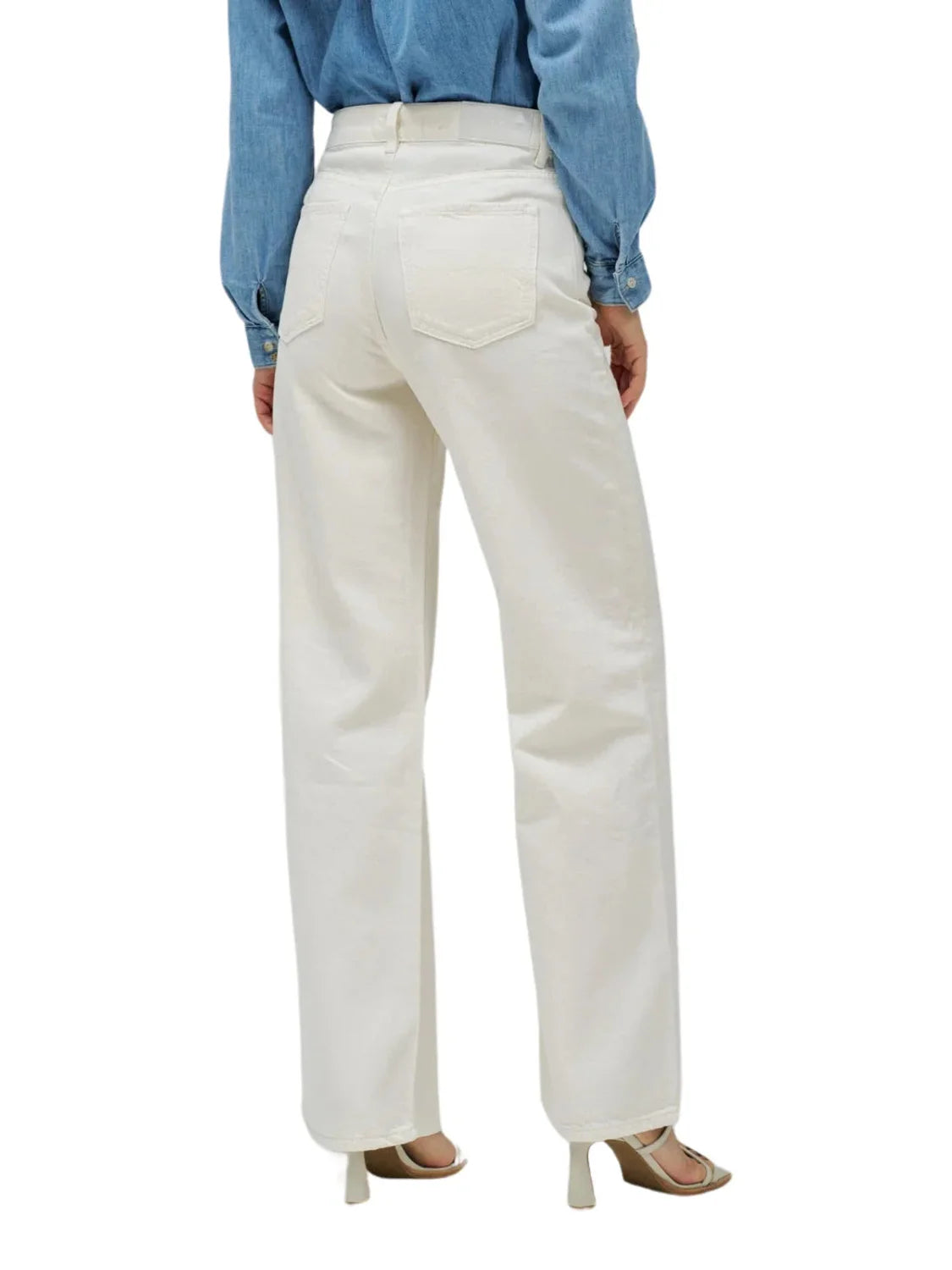 Vaqueros Salsa Jeans Wide Leg Arena - Bicos de Fío