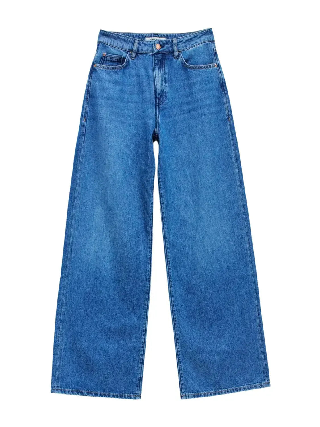 Vaqueros Salsa Jeans Wide Leg Azul | Bicos de Fío
