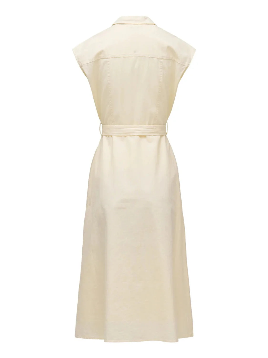 Vestido Camisero Midi Salsa Jeans Light Yellow | Bicos de Fío