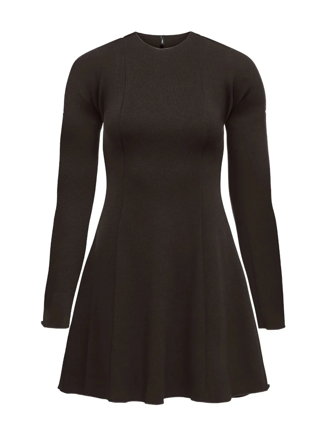 Vestido Corto ONLY Kenya Marrón | Bicos de Fío