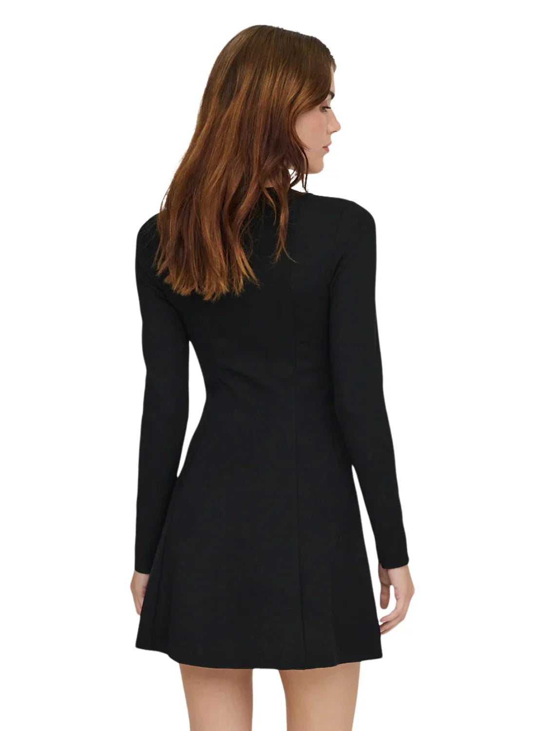 Vestido Corto ONLY Kenya Negro | Bicos de Fío