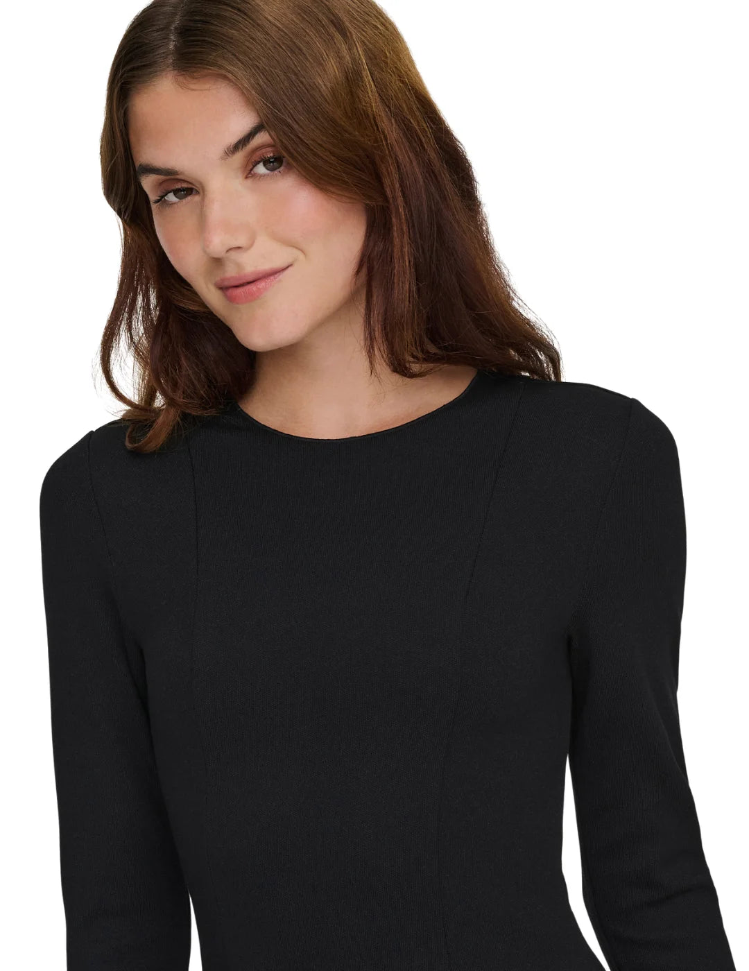 Vestido Corto ONLY Kenya Negro | Bicos de Fío