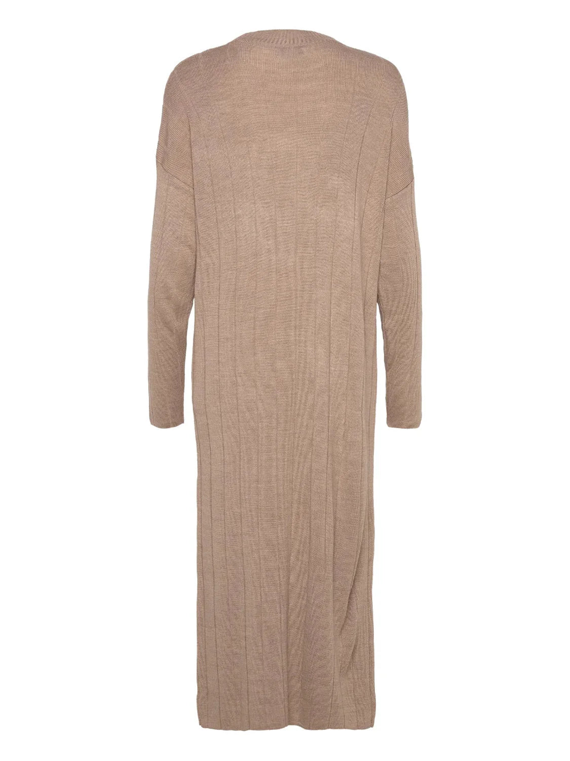 Vestido Punto Only Onltess Beige | Bicos de Fío