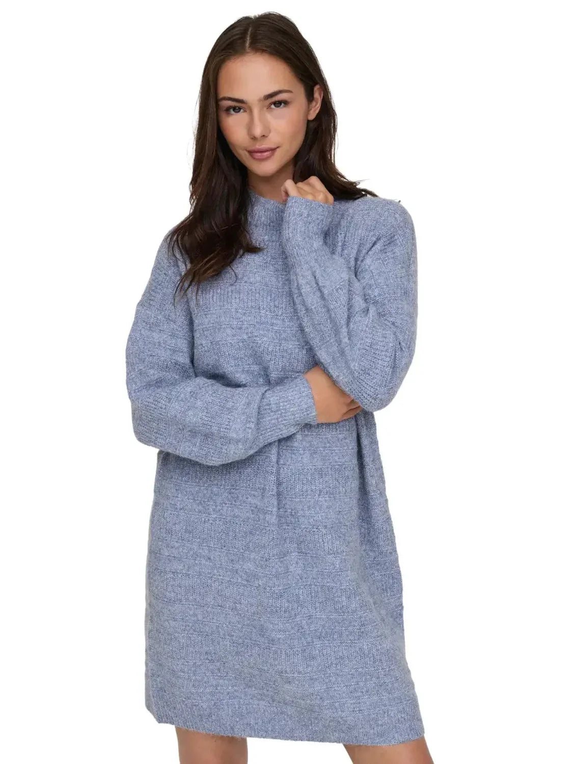 Vestido Lana Only Onlselesta Azul | Bicos de Fío