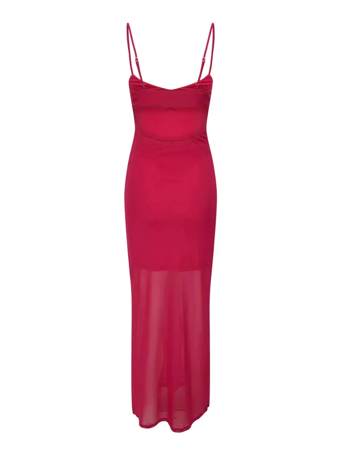 Vestido Largo ONLY Magda Sangria | Bicos de Fío