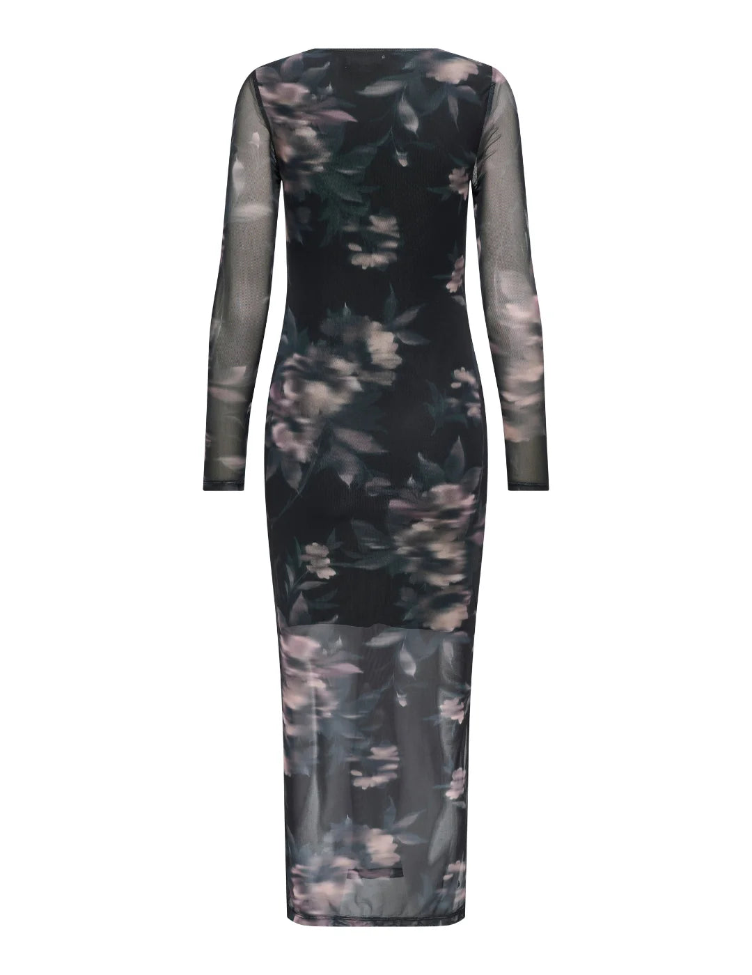 Vestido Midi Malla ONLY Kaya Negro | Bicos de Fío