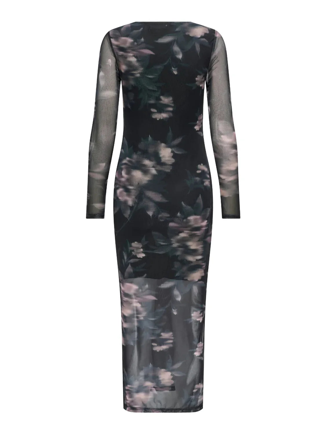 Vestido Midi Malla ONLY Kaya Negro | Bicos de Fío