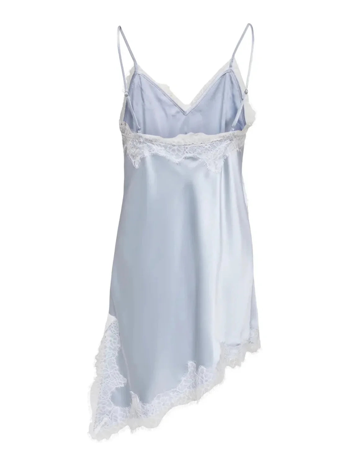 Vestido Corto Lencero ONLY Bella Azul | Bicos de Fío
