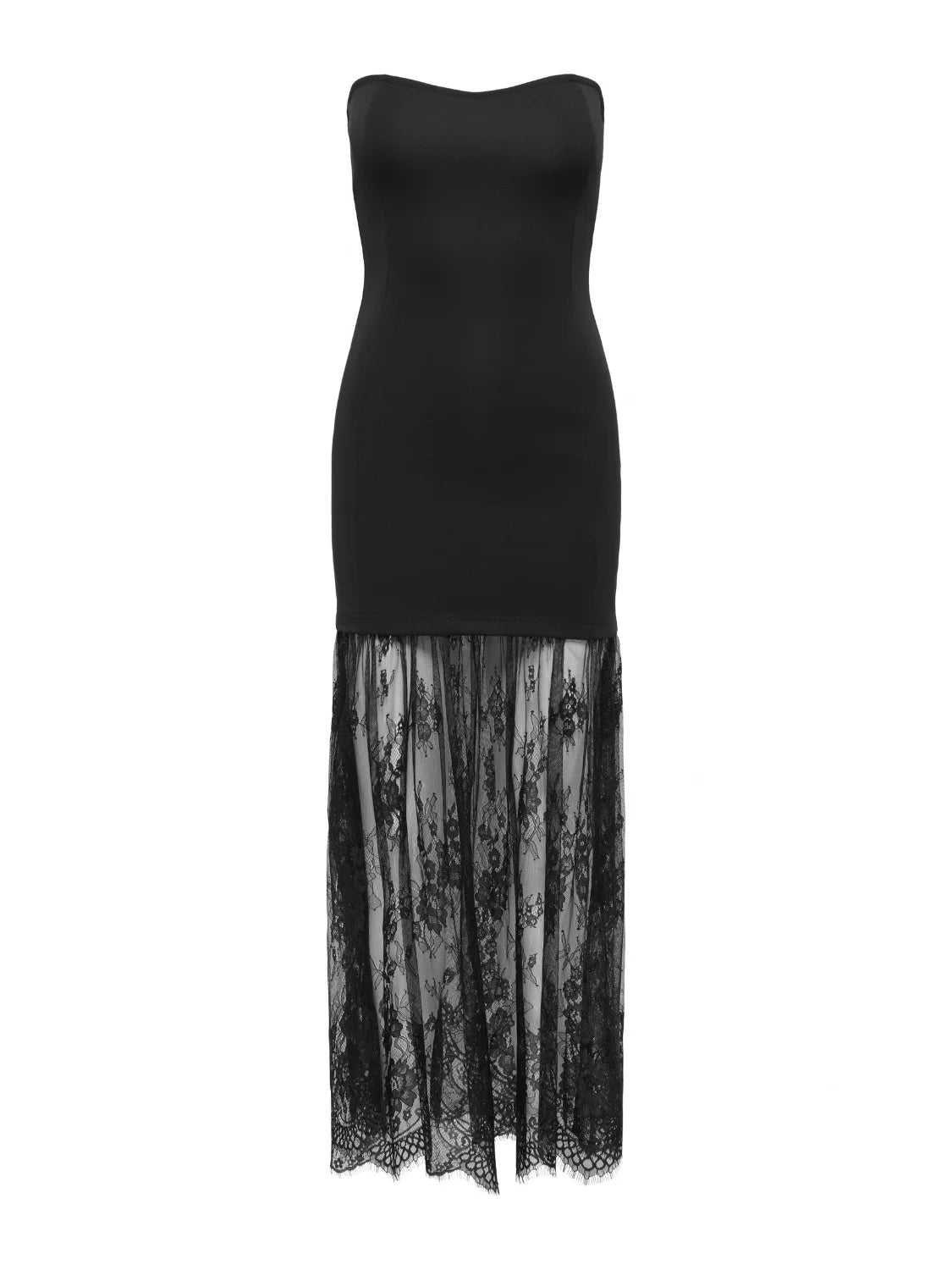 Vestido ONLY Maple Encaje Negro | Bicos de Fío