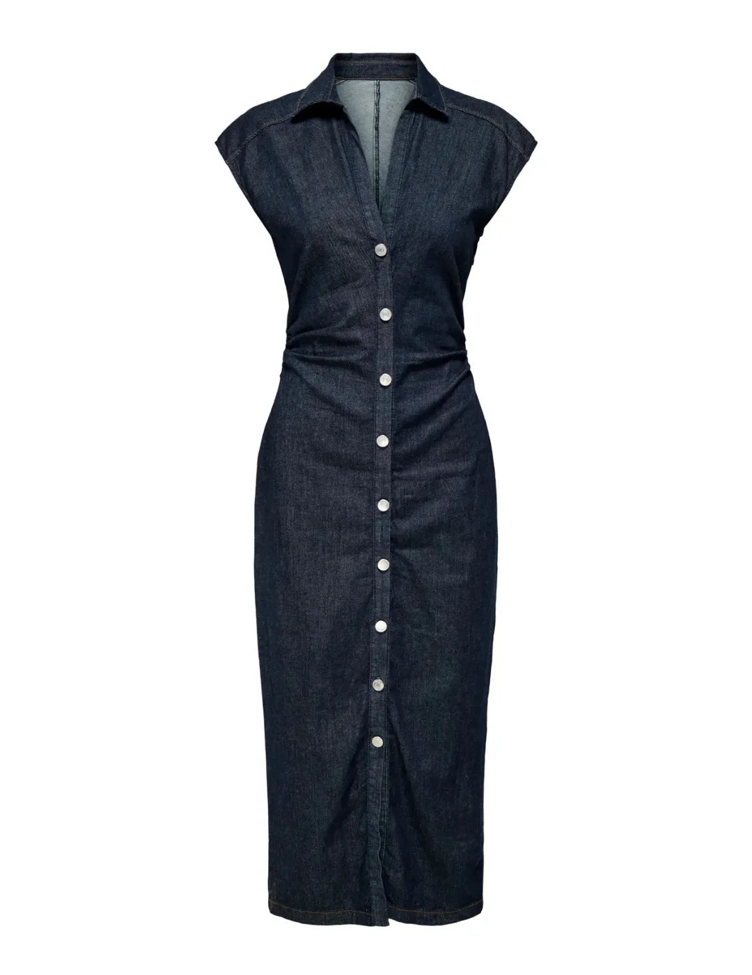 Vestido Midi Vaquero ONLY Babe Azul | Bicos de Fío