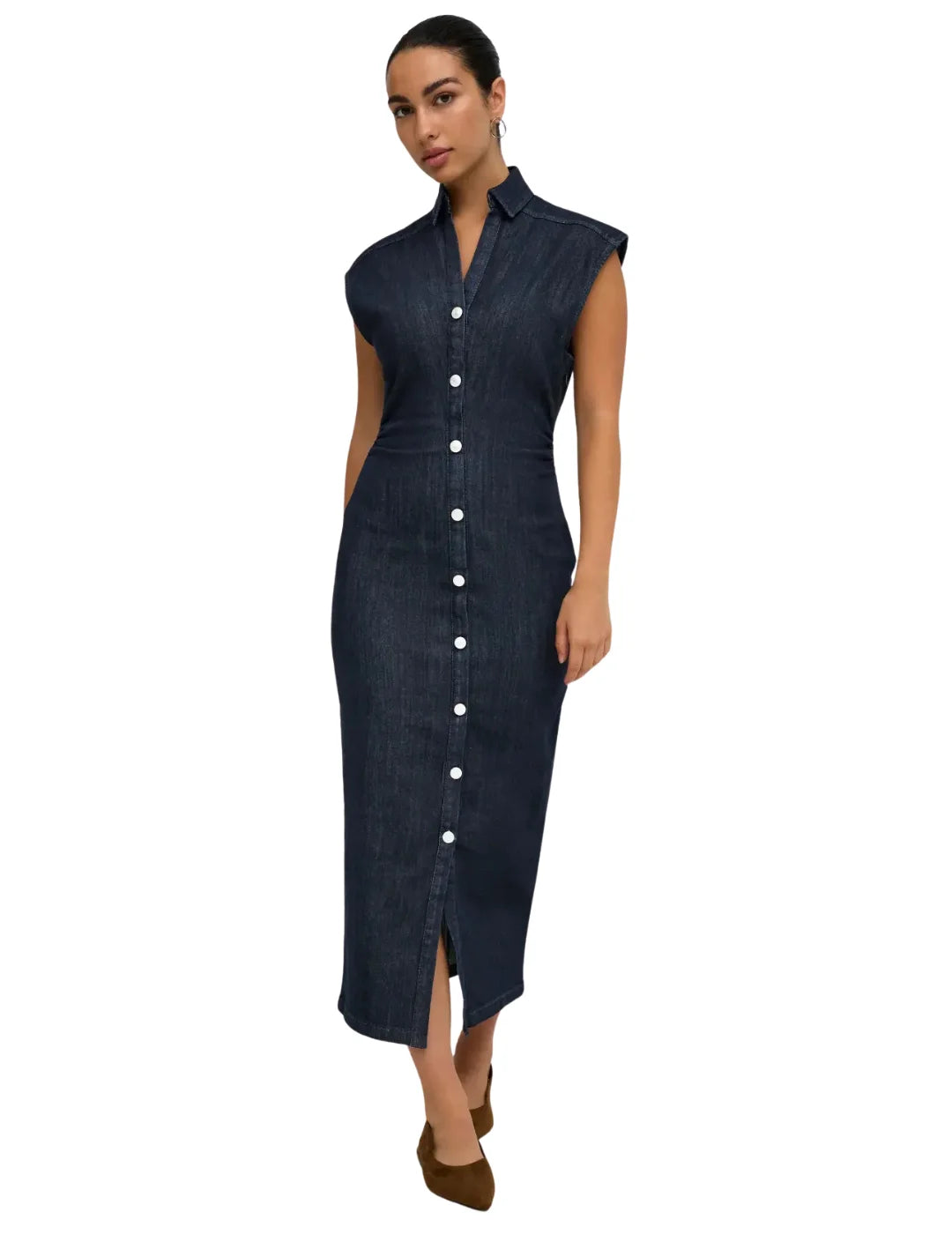 Vestido Midi Vaquero ONLY Babe Azul | Bicos de Fío