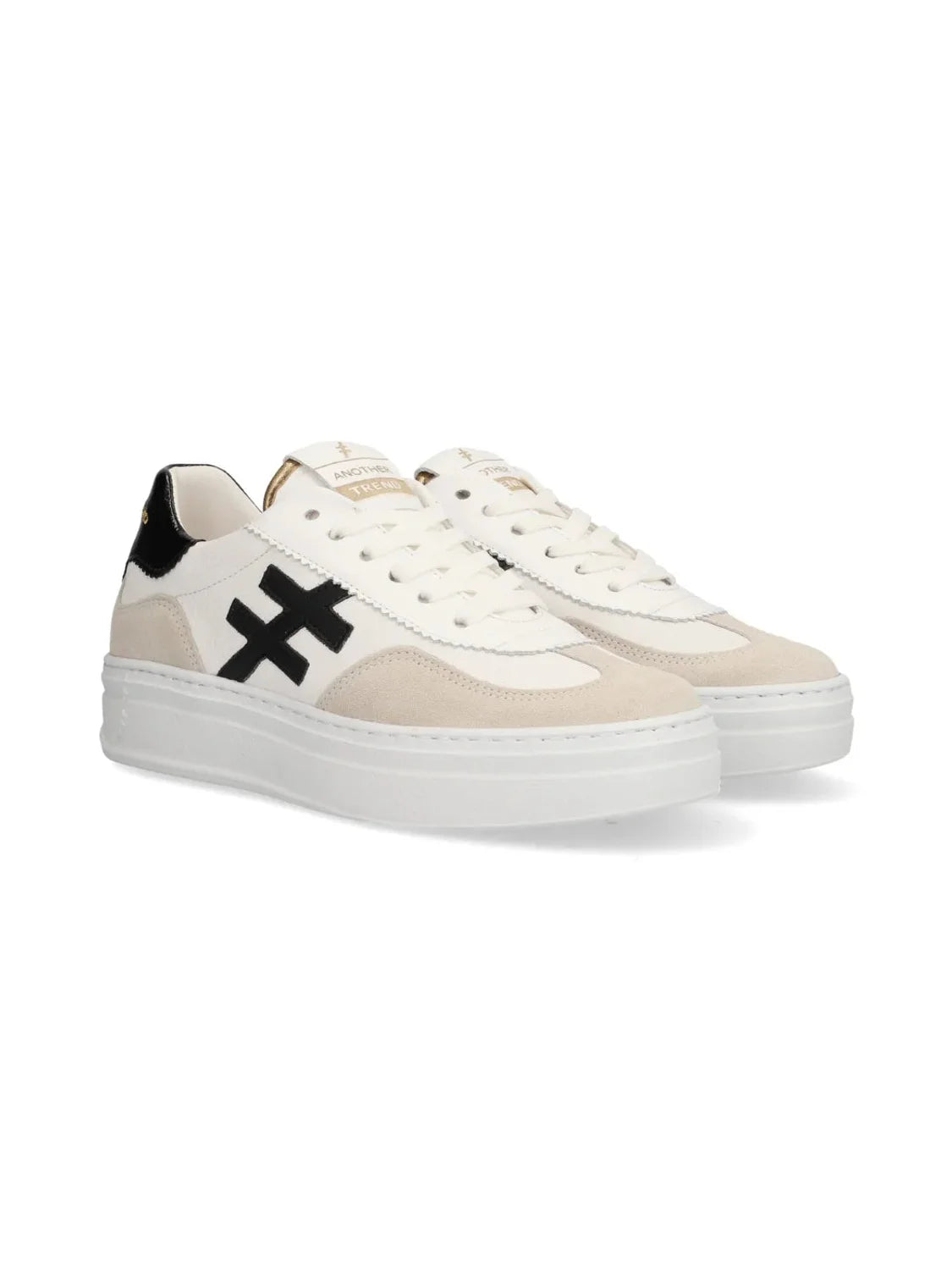 Zapatilla Doble Suela Another Trend Blanco - Bicos de Fío