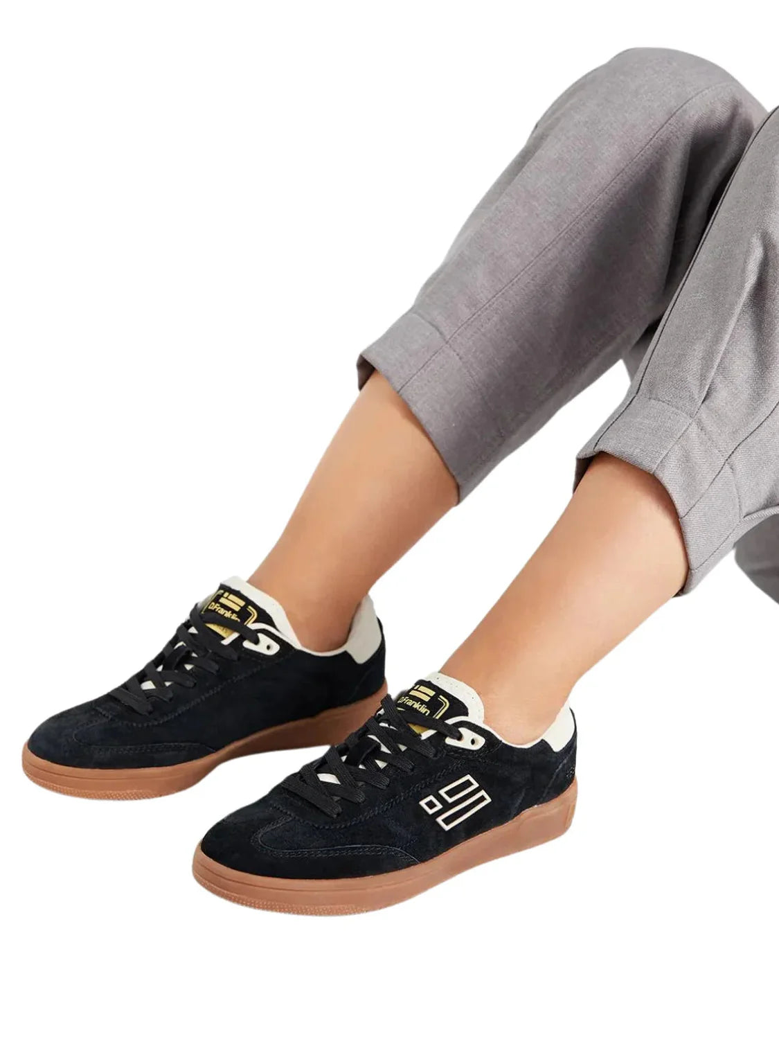 Zapatilla D.Franklin Rebel Basic Flag Negro | Bicos de Fío