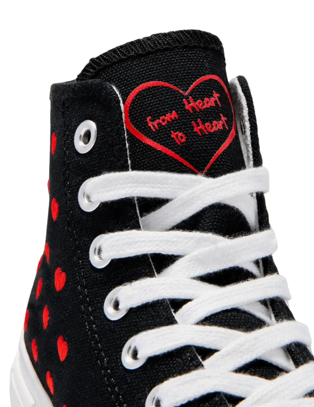 Zapatilla D.Franklin One Way From Heart Negro | Bicos de Fío