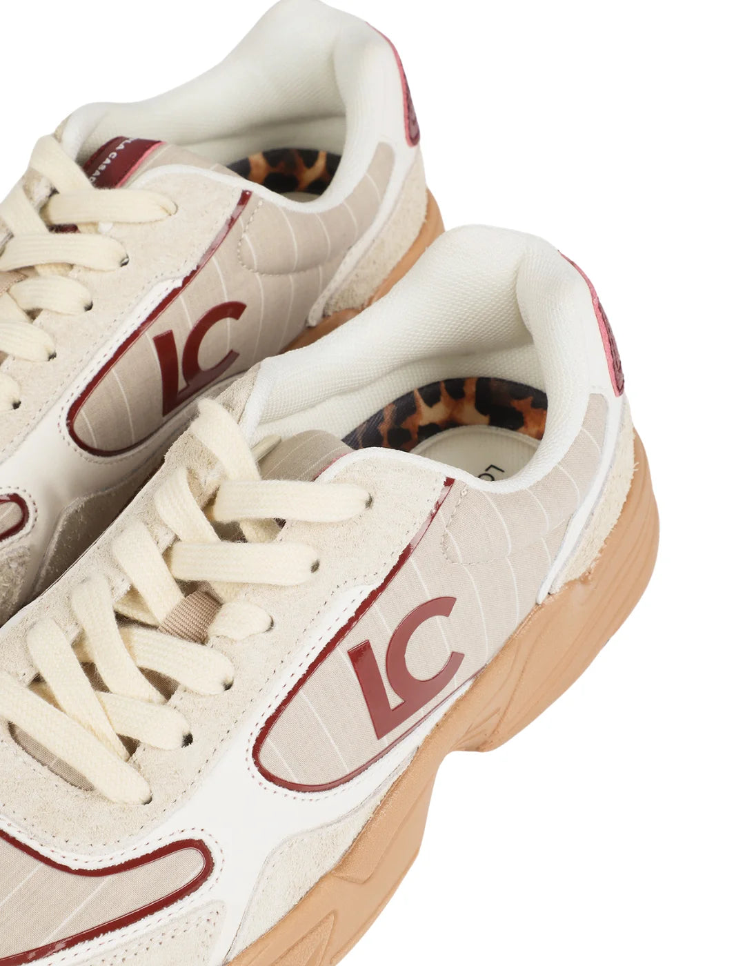 Zapatilla Tipo Running Lola Casademunt Beige | Bicos de Fío
