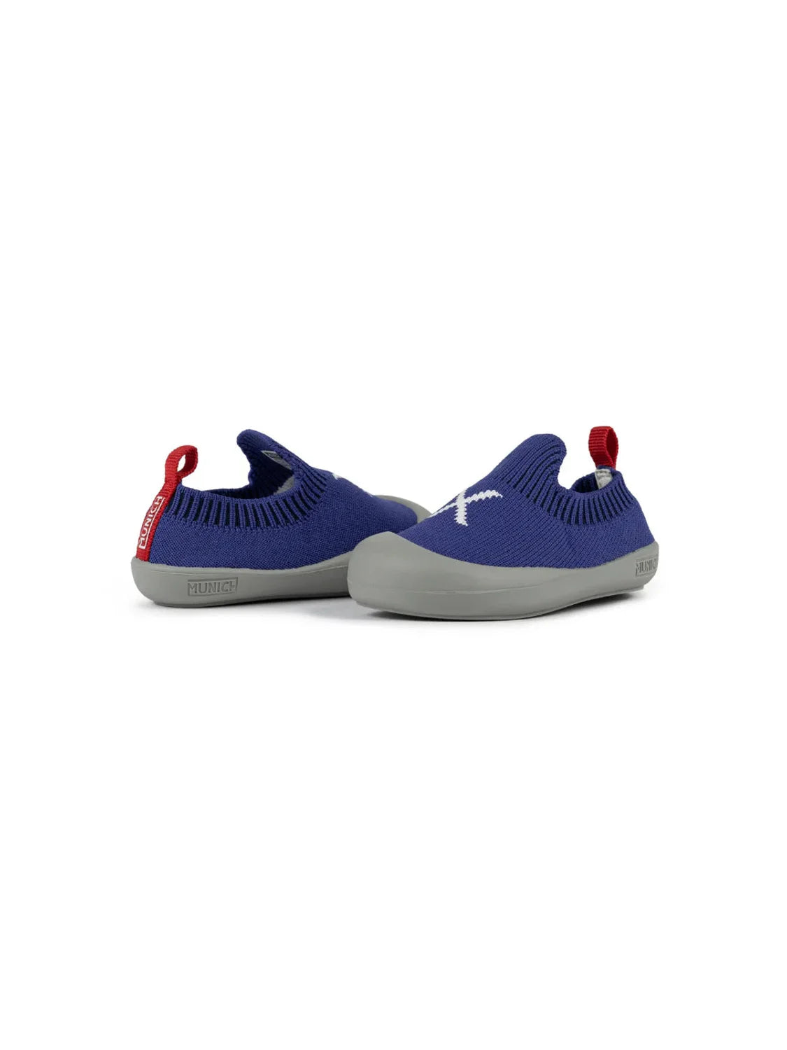 Zapatilla Munich Baby Piccolo Azul - Bicos de Fío