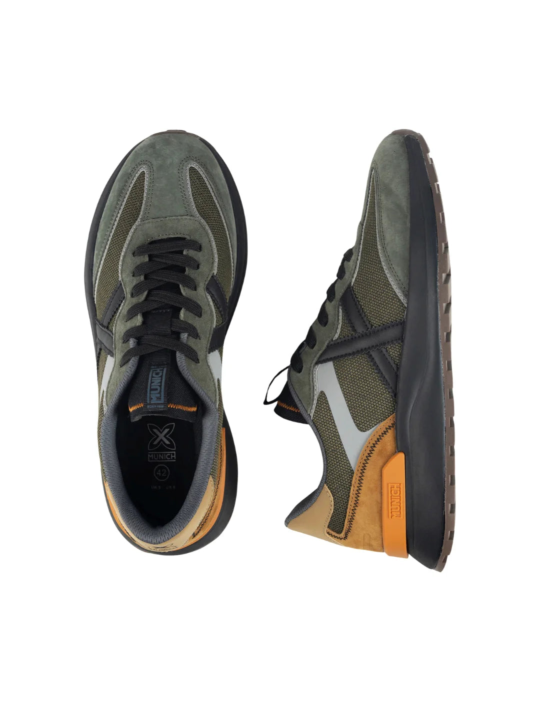 Zapatilla Munich Dynamix 17 Caqui | Bicos de Fío