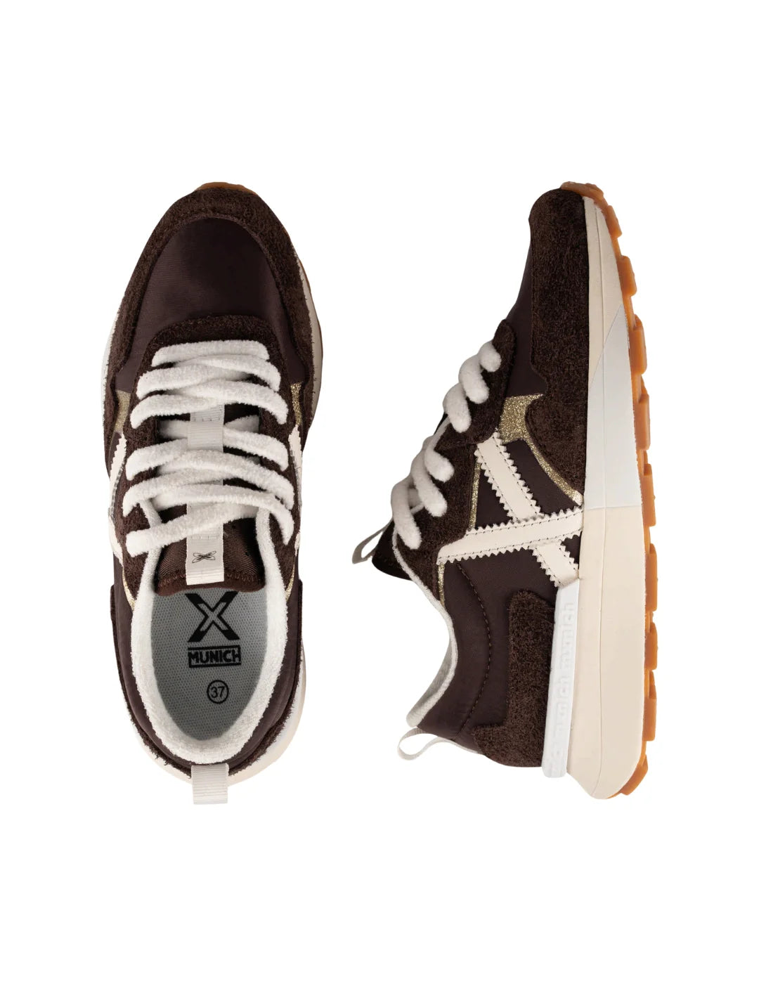 Zapatilla Munich Hi-Max 10 Marrón