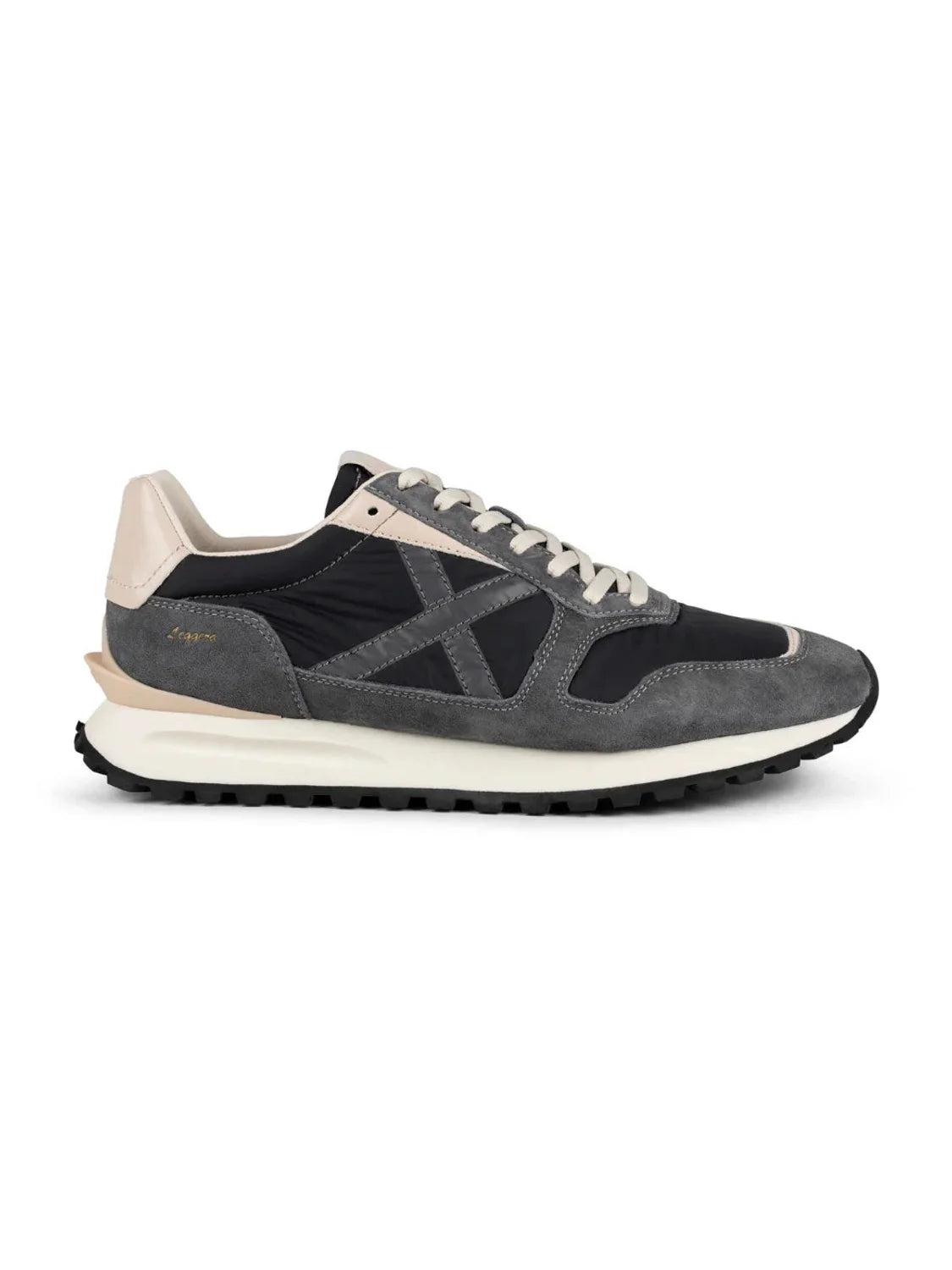 Zapatilla Munich Leggera 04 Negro | Bicos de Fío