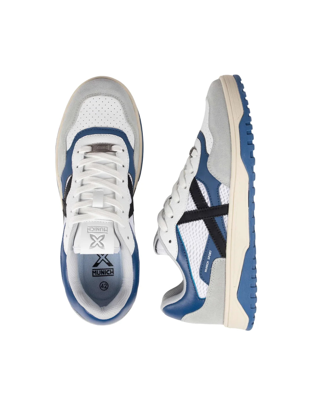 Zapatilla Munich Tennez 07 Blanco | Bicos de Fío