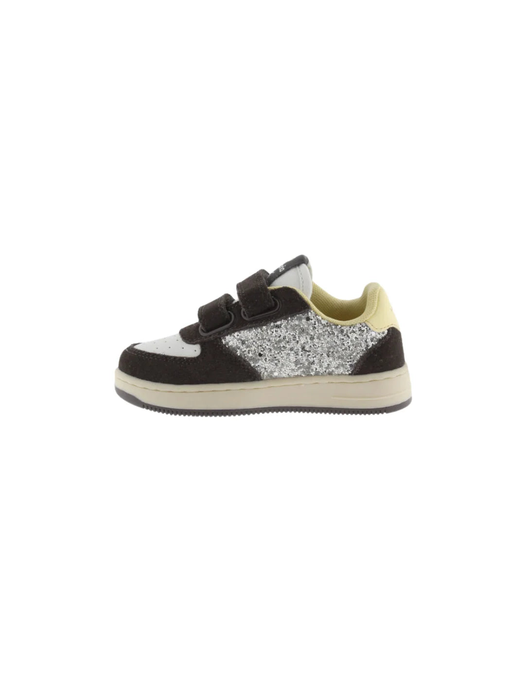 Zapatilla Victoria Tiempo Glitter Antracita | Bicos de Fío